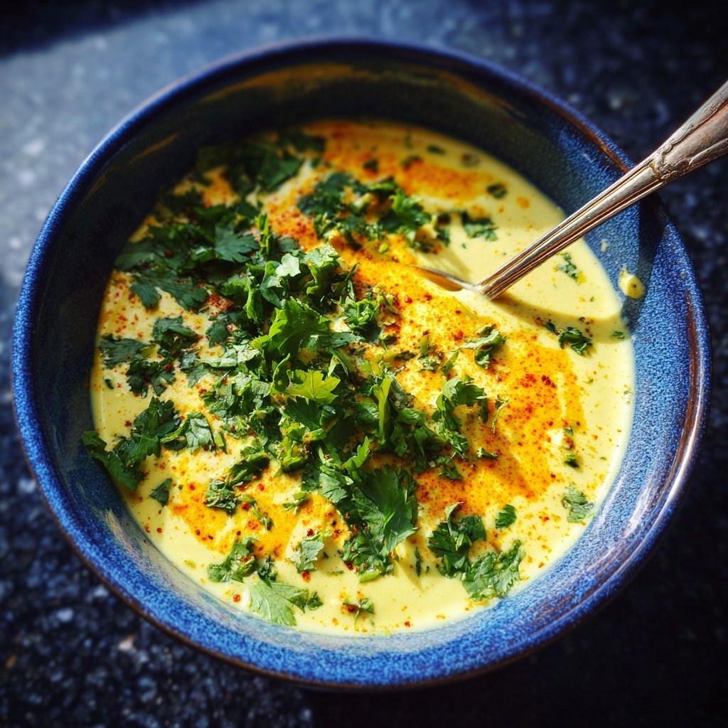 Blumenkohlsuppe mit Kurkuma