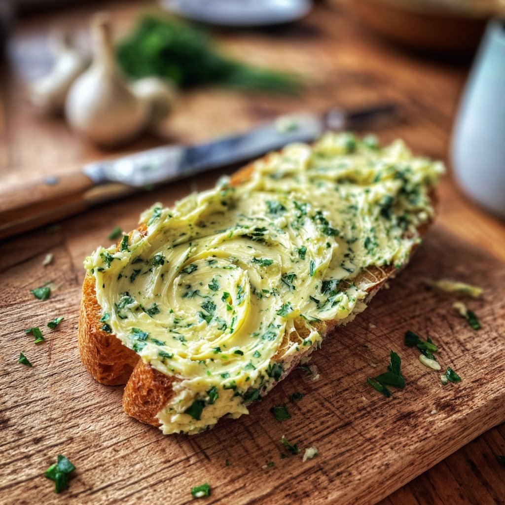 Kräuterbutter Mit Knoblauch Granulat