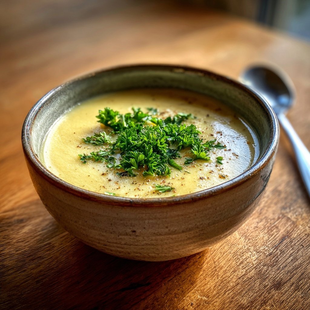 Blumenkohl Suppe Mit Muskat