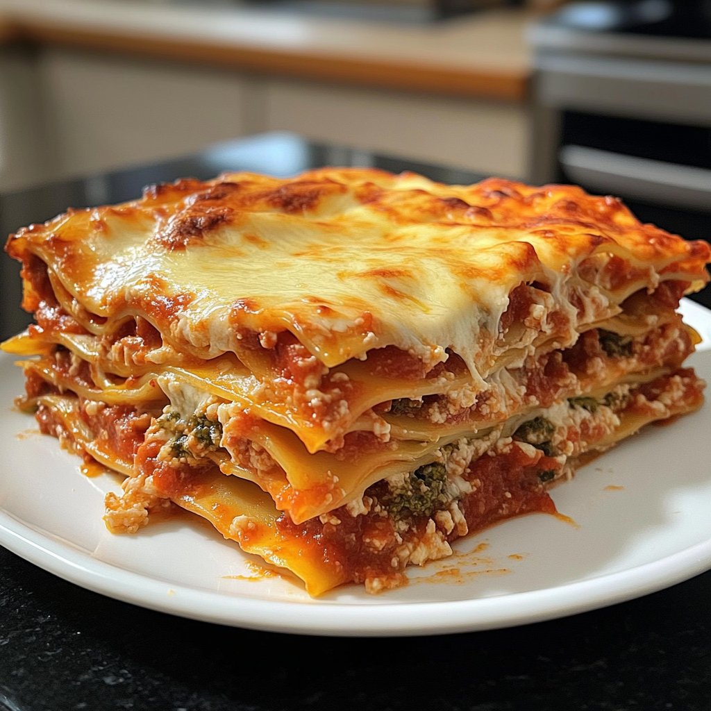 Lasagne mit Brokkoli