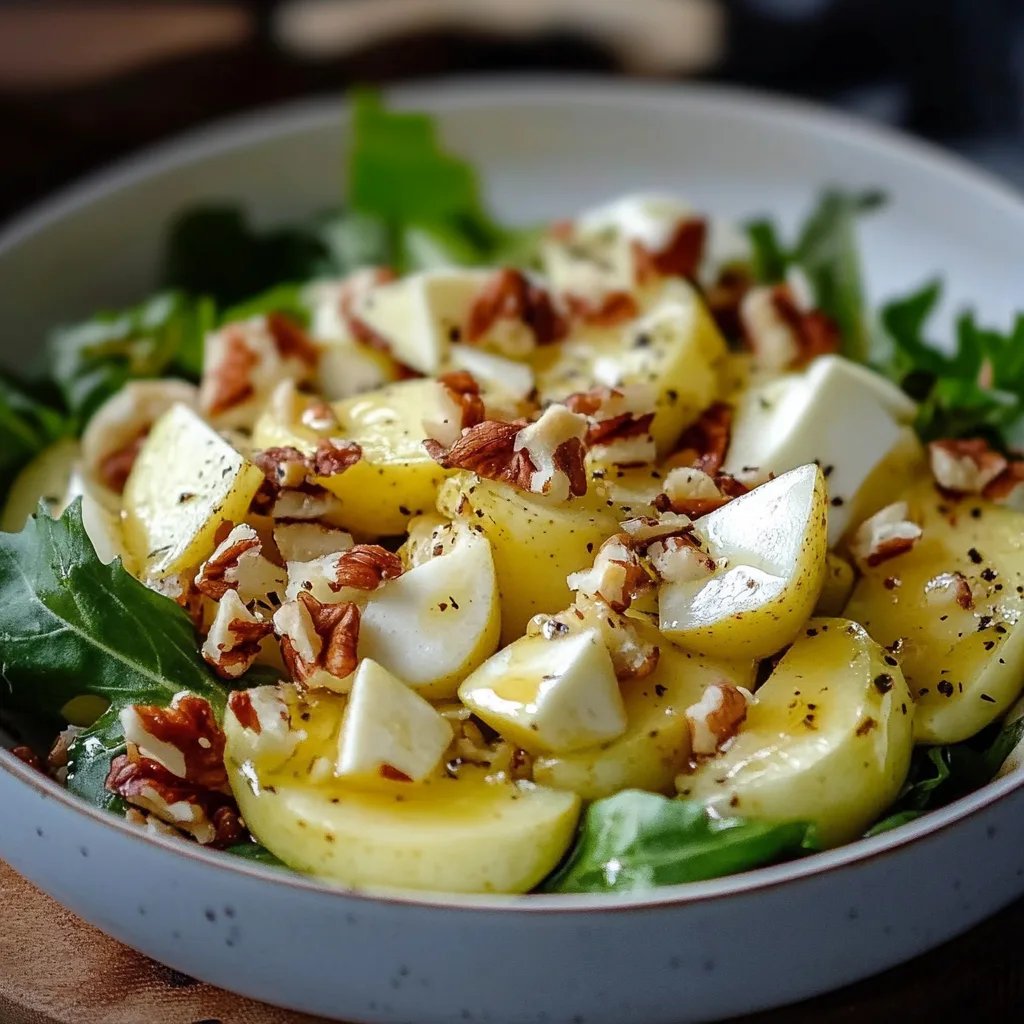 Apfel-Walnuss-Feta-Salat