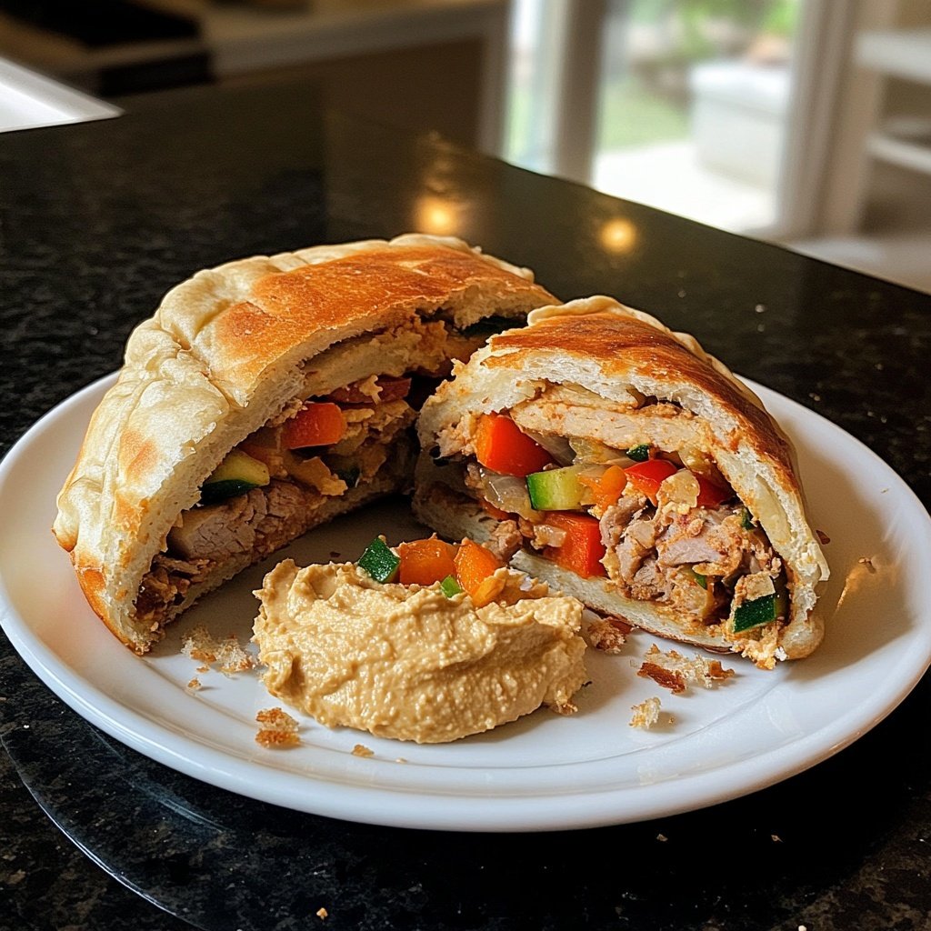 Döner mit Hummus
