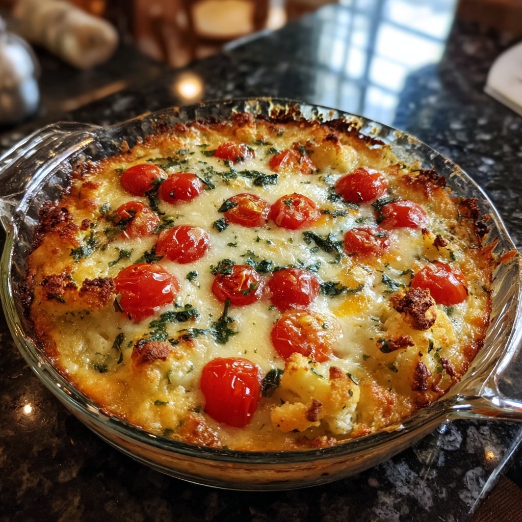 Blumenkohl Auflauf Mit Tomaten