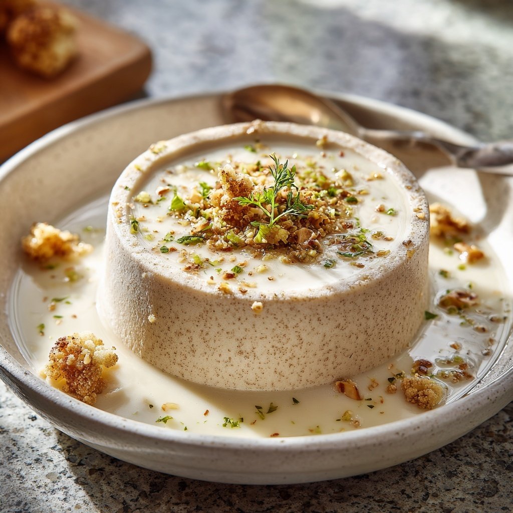 Blumenkohlsuppe mit Muskat