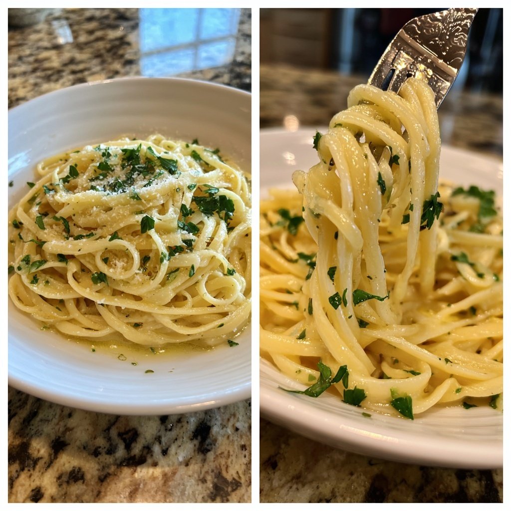 Schnell & Einfach 15-Minuten Knoblauchpasta