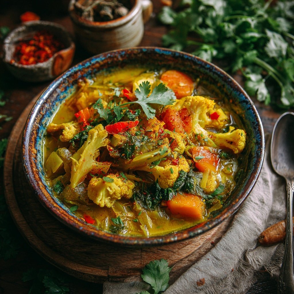 Blumenkohl-Curry vegetarisch