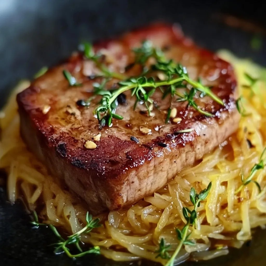 Goldener Zwiebel Butter Reis