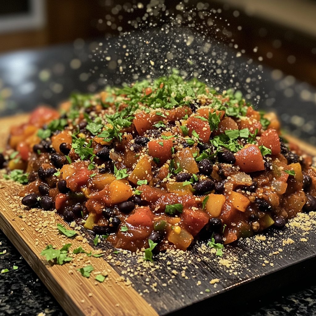 Chili sin Carne mit Koriander