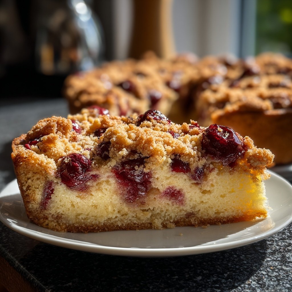 Streuselkuchen Mit Kirschen