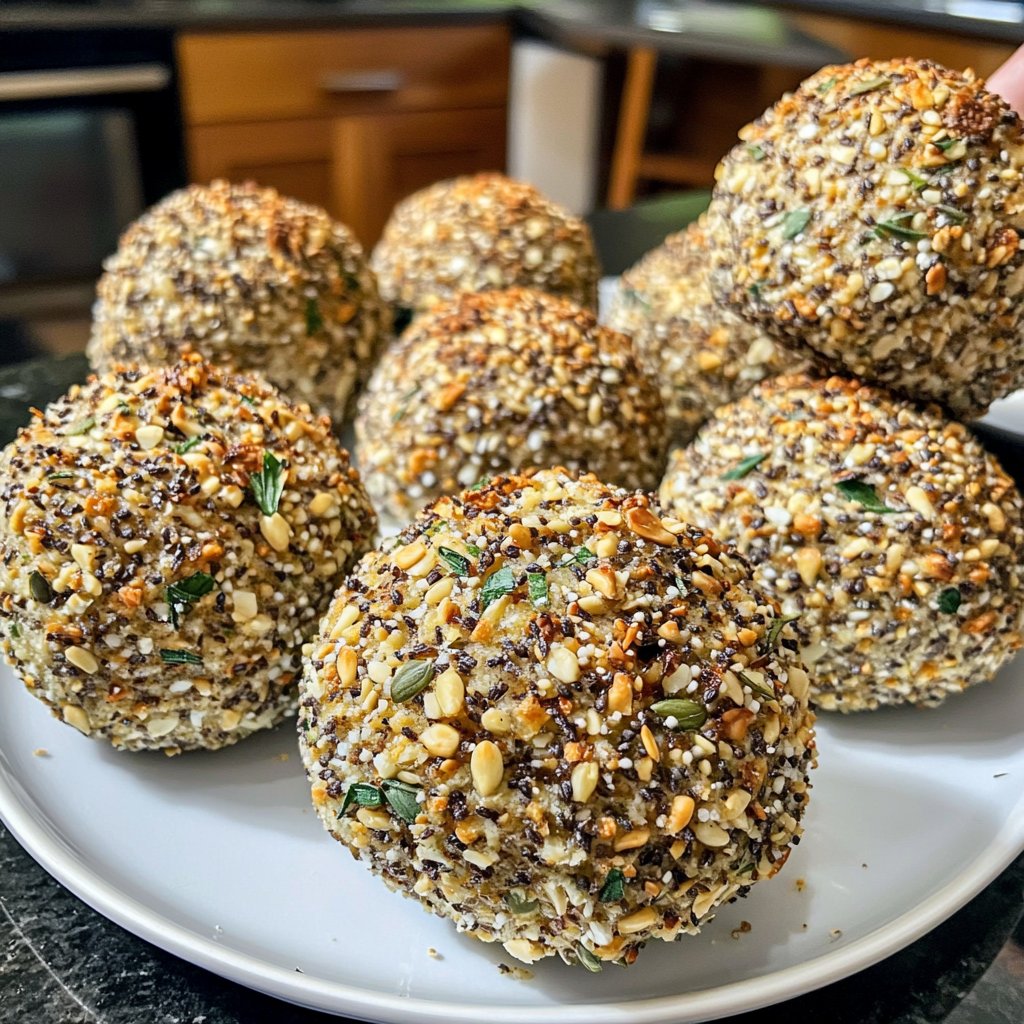 Protein Bällchen mit Dinkel