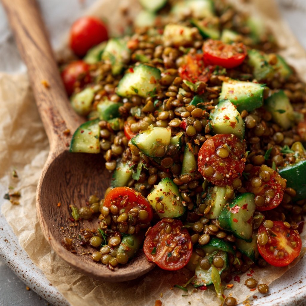 Salate Zum Grillen Mit Linsen