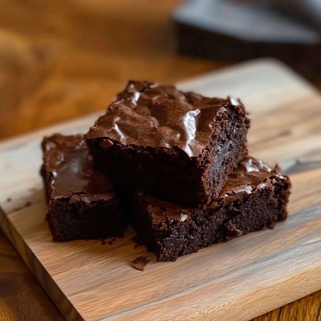 Die besten schokoladigen Brownies mit brauner Butter