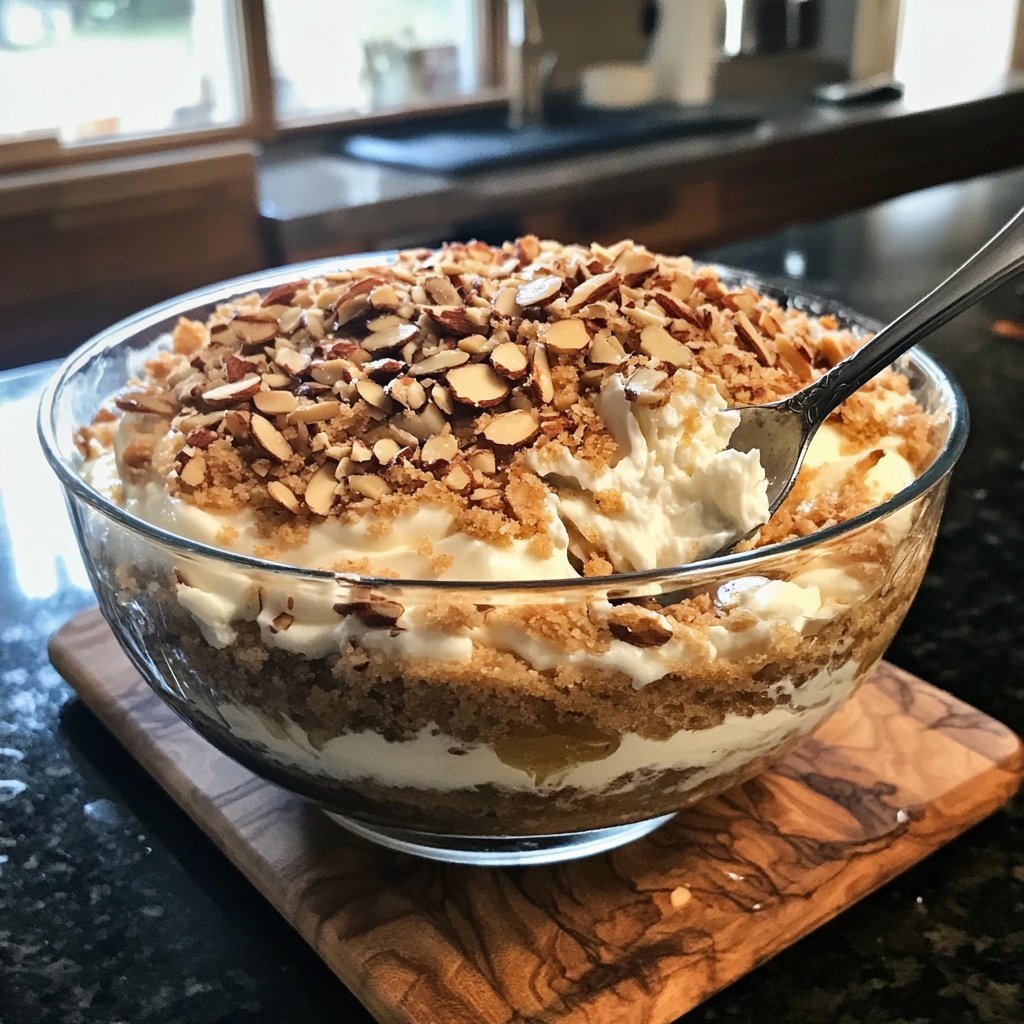 Bienenstich-Dessert im Glas